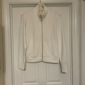 Corio White Zip-Front Women's Jacket